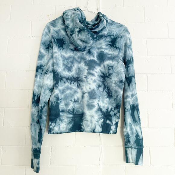 ATHLETA Sundown Tie Dye Hoodie Sweatshirt Small S - Picture 8 of 9